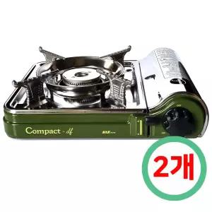 맥스 컴팩트형 휴대용 가스렌지 /캠핑용/업소용/가정용 가스버너 MS-7000DFS x 2개