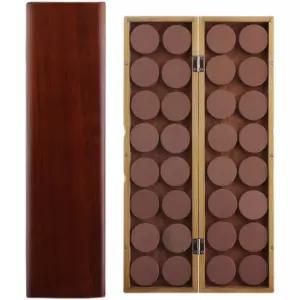 원목 낚시줄 보관함 줄감개 고급형 32축