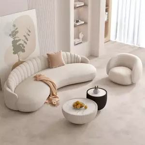 구름소파 클라우드소파 둥근 조약돌 디자인 곡선형 방수