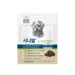 시니멀 도그트릿 메모리 80g 강아지 저칼로리 저알러지 노령견(7세이상) 시니어 간식 트릿(인지장애 치매