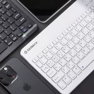 튜컴 초미니 블루투스 키보드 화이트