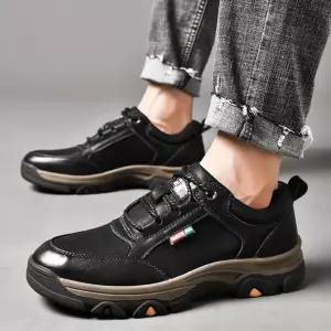 [유토피아]남성 웰트화 레더트레킹화 가죽등산화 남자워커 2컬러 남성구두 로퍼 협력업체02