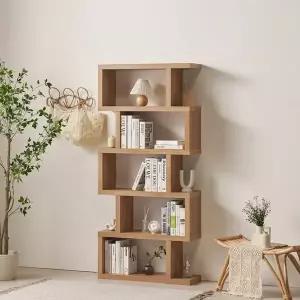 히트가구 RG127 모듈 800 디자인 소형 5단 책장 2colors