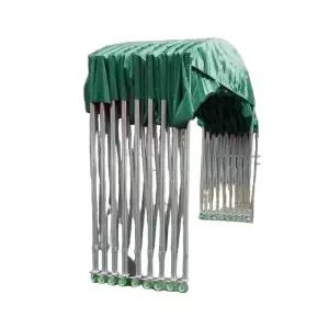 행사용 그늘막 자바라 천막 3x4 간이 주차장