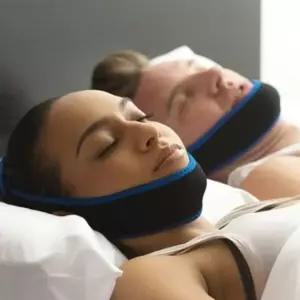 일자형 입벌림 수면마스크 방지밴드 방지 방지기 파란