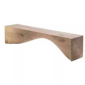통나무 야외 긴의자 방부목 고재 벤치 미술관
