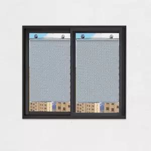 실버 암막스크린 창문 롤 블라인드 방염 37X125cm