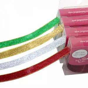 ( )뚝딱공작소 라라뷰 슈퍼금사 롤리본 공작 공예 선물포장 금색 15mm 9M