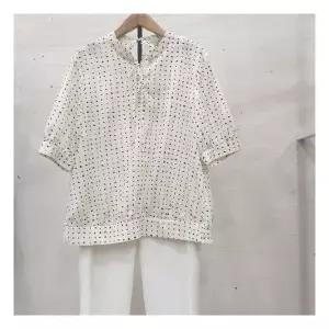 샤트렌라운드넥블라우스HCBMBL117_JJ