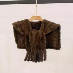 밍크어부바 어깨밍크숄 목도리 망토 워머 넥케이프 밍크털