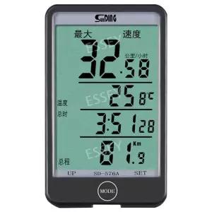 자전거 거리계 컴퓨터 주행 속도계 방수 스톱 사이클링 액세서리