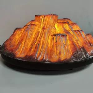 모닥불 화로 유령의집 식당 장작조명 불꽃조명 모형 장식 인테리어 대형