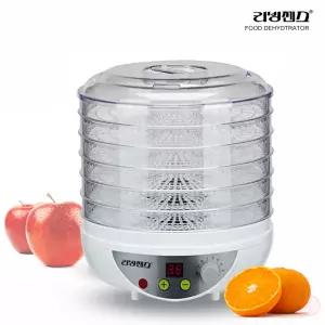 리빙센스 투명 6단트레이 식품건조기 감말랭이 고구마말랭이 수제간식 귤피 시래기 과일 야채 애견간식 건조기