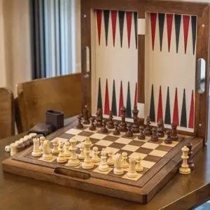 고급 원목 체스판 체스말 보드 선물용 수공예 장기 두뇌개발 나무 체스게임