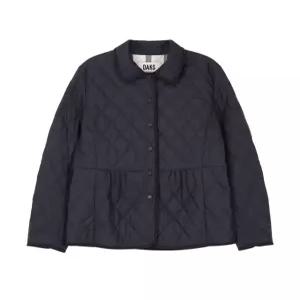 닥스 여성 26SS 다크네이비 셔링 퀼팅 자켓 DLJU6AG12N3