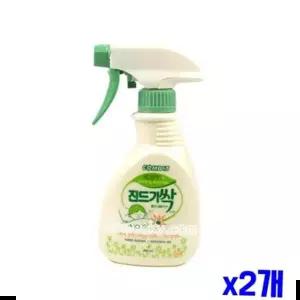 해충방제 뿌리는 진드기 제거 스프레이 진드기제거 290ml x2개