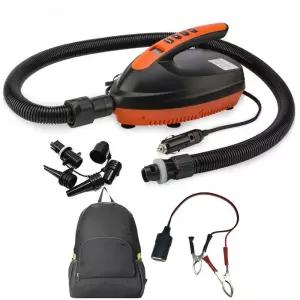 전동 에어펌프 고압 자동 공기주입기 단기능 에어텐트 주입 카누 매트 2V