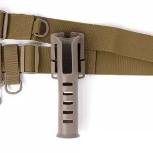 낚시대스탠드 로드 홀더 루어 낚시 벨트 삽입기 짐벌 파이팅 허리 지원 스탠드 업 조절 가능한 스트랩 어시