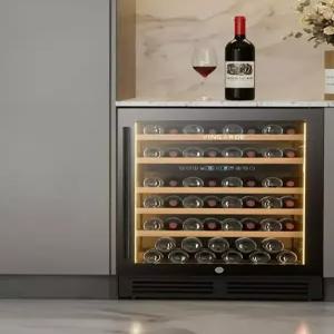올원픽 가정용와인셀러 와이너리 블랙 와인냉장고