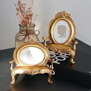 의자모양 작은 액자 테이블 탁상용 스탠드 사진 장식 (KYR-WE886F9)