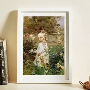 화이트 우드 액자 사이즈 A4 상장 액자 (KYR-WFGW4AO)