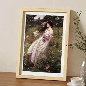 A4 사이즈 상장 우드 액자(베이지) (KYR-WF4AF1D)