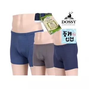 오마샤리프 DOSSY 남성 풍기인견 드로즈 세트 3매 DO705 585907