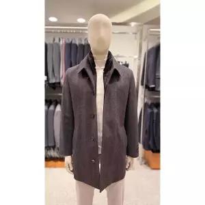 갤러리아 [타임월드]바쏘 F/W 차콜 천연모피 모 혼방 하프코트 BSZ4CJ34ACH