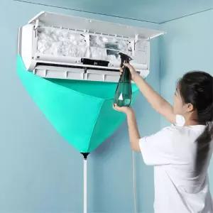 벽걸이 에어컨 청소 물받이 이중 방수 커버 받침대 에어컨물받침대 에어컨셀프청소 에어컨물거치대