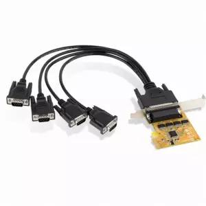 4포트 RS232 PCI-Express 카드 SUNIX-SER6456AL-C [H@lu]