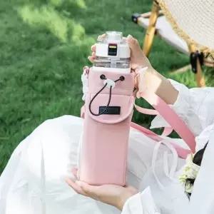 메쉬 올인원 텀블러 크로스백 가방 텀블러가방 텀블러주머니 물병가방 드링크백 보온보냉가방 물병파우치