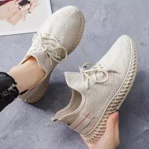 여성 키높이 삭스 운동화 슬립온 5.5cm WFJ1QRH