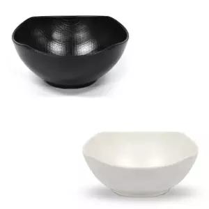 멜라민 IV13ZS08 한식 대접 라면그릇 덮밥그릇 21.6cm 7호 크림