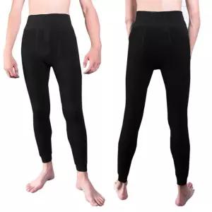 남성 겨울 레깅스팬츠 융털 기모 무봉제 방한 내복 내의