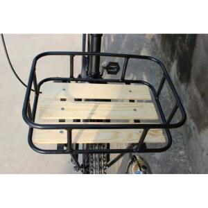 자전거바구니 프론트백 짐받이 선반 26/24인치 바구니 구멍 전기 24 스타일