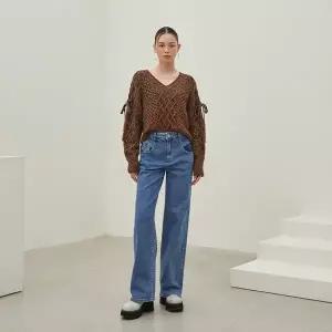 [에고이스트](대전신세계)포켓 배색 포인트 와이드 데님 팬츠 (EQ4DP963)