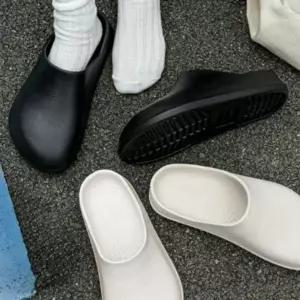 [골드스마일]주방용 미끄럼 방지 쿠션 슬리퍼 2색 남녀공용