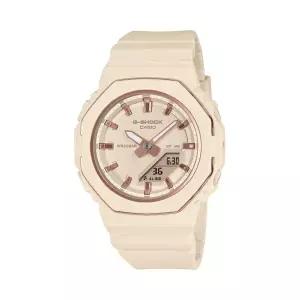 카시오 지샥 지얄오크 미니 로즈골드 핑크 베이지 여성 시계 GMA-P2110-4ADR