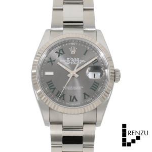 [신품]롤렉스 데이트 저스트 36 126234 슬레이트 로마 맨즈 손목시계 [론 24회 무금리]