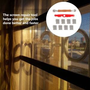 창압력 롤러 수리 도구 키트 미니 소형 소형 사각형 상자 설치 베어링   바퀴 내구성 재료 문 정원