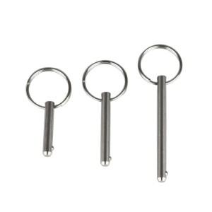 마린 그레이드 316 스테인리스 스틸 퀵릴리즈 볼 잠금 핀 모터홈 비미니 소형 탑 데크 힌지 하드웨어 액세