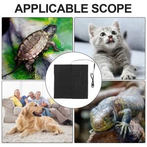애완동물 히팅 패드 USB 휴대용 파충류 매트 전기 쿠션 온열 다기능 액세서리 새