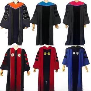 박사가운 학사모 세트 석사 박사 대학교 학위 목사 졸업식