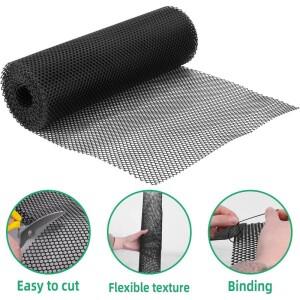 나무 보호용  그물 - 사슴, 예초기, 트리머로부터  껍질 타이 50개 포함 ABQU