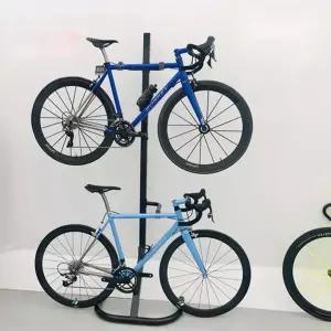 실내자전거거치대 자전거 스탠드 레저 2대 자전거부품 스포츠 수직 C타입 정비 보관