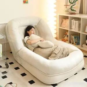 1인용 쇼파베드 좌식 원룸 침대 매트리스 싱글 리클라이너 앰보