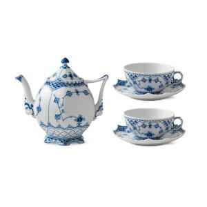 가정용 코펜하겐 티포트 로열 당초 세트 커피잔 로얄