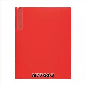 LIHIT LAB항균슬림클리어북S 레드  N7760-3