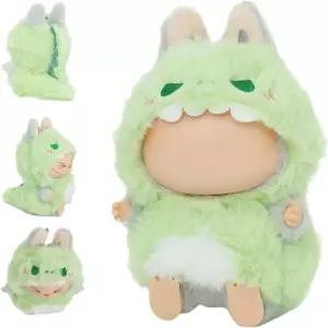 하이오쿠 옷 라부부 17cm 액세서리 정장 귀여운 인형 드레스업 동물 스타일 의상 (인형 없음) (공룡)