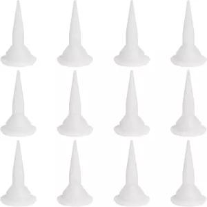 레드 데빌 1049 플라스틱 소시지 코킹 건 노즐 4인치 12팩